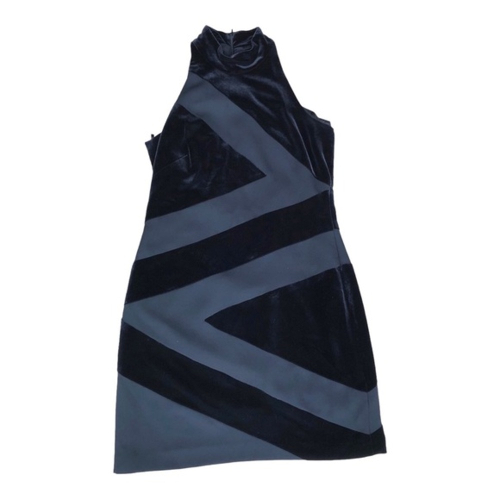 Women's Laundry‎ By Shelli Segal Dress, Velvet Stripe, Size 8P